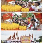 आषाढी वारी २०२६… सोलापूर जिल्ह्यात श्री संत गजानन महाराज पालखीचे जिल्हा प्रशासनाकडून उत्साहात स्वागत